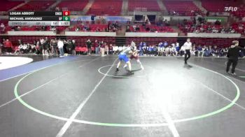 175 lbs Round 1 (16 Team) - Michael Andradez, Grand Prairie vs Logan Abbott, Katy Cinco Ranch