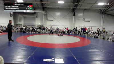60 lbs Rr Rnd 1 - Easton Figueroa, Backyard Brawlers Black ES vs Austin Ledbetter, Slate Wrestling Academy Navy ES
