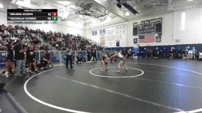 110 lbs Champ. Round 2 - Melissa Acosta, West Covina vs Rochelle Coomes, Cerritos