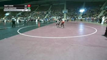 6-7A 114 Cons. Round 1 - Zoey Cason, Central vs Allie Thompson, Auburn