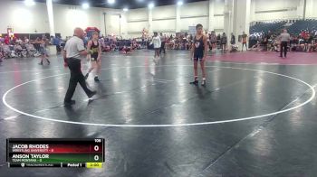 106 lbs Round 5 (6 Team) - Jacob Rhodes, Wrestling University vs Anson Taylor, Team Montana