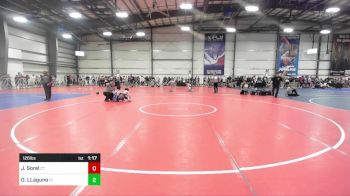 126 lbs Round Of 128 - Jackson Sorel, CT vs Oscar LLaguno, FL