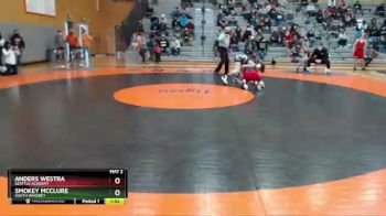 138 lbs Quarterfinal - Smokey Mcclure, South Whidbey vs Anders Westra, Seattle Academy
