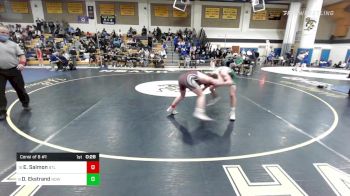 126 lbs Consi Of 8 #1 - Everett Salmon, Bethel vs Dylan Ekstrand, Notre Dame-West Haven