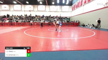 165 lbs 5th Place - Jack Reed, Carver vs Cameron Antoniuk, Ashland