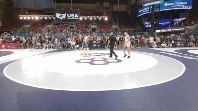 132 lbs Cons. Semis - Reza Massjouni, VA vs Alex Gau, MN