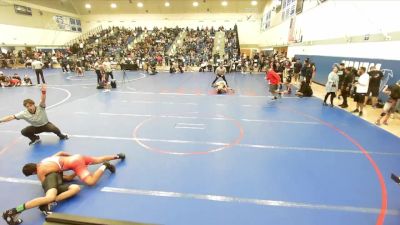 115-120 lbs 1st Place Match - Jeffrey Juangco, Lion Of Judah Wrestling Academ vs Gael Valdez, Bishop Amat