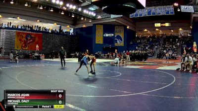 113 lbs Cons. Round 6 - Michael Daly, Cranford vs Marcos Asan, Bergen Catholic