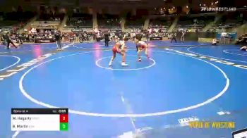 145 lbs Consi Of 4 - Mekyver Hagarty, Waverly Area Wrestling Club vs Brady Martin, Greater Heights Wrestling