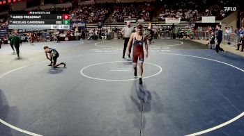 D 2 144 lbs Champ. Round 2 - Nicolas Cardenas, Kenner Discovery Health Science vs James Treadway, St. Thomas More