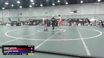 235 lbs Quarters & 1st Wb (16 Team) - Gabby Watson, Arkansas Red vs Savannah Sistad, Iowa