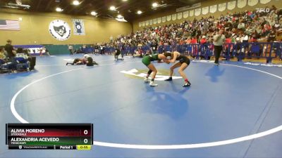 105 lbs Cons. Round 2 - Alivia Moreno, Stockdale vs Alexandria Acevedo, Tehachapi