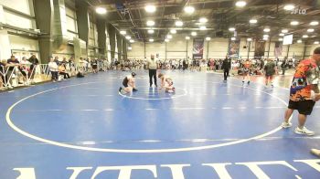 90 lbs Rr Rnd 2 - Cale Dauber, Ohio Gold vs Eli McFarland, Mat Assassins White