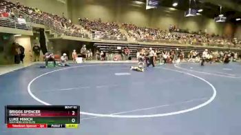 43 lbs Cons. Semi - Briggs Spencer, Fremont Wrestling Club vs Luke Minich, Southern Utah Elite