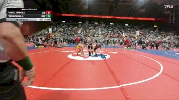 2A-113 lbs Semifinal - Kaiden Hill, Lingle-Ft. Laramie/Southeast vs Abel Jiminez, Kemmerer