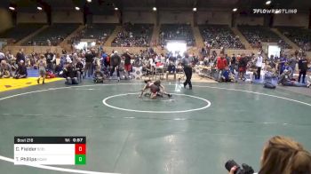 52 lbs Semifinal - Cooper Fielder, Social Circle USA Takedown vs Titus Phillips, Rockmart Takedown Club