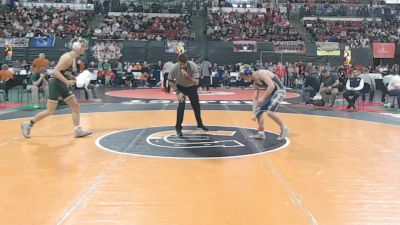 AA - 126 lbs Quarterfinal - Isaac Mckamey, Great Falls CMR vs Cael Floerchinger, Great Falls / MSDB