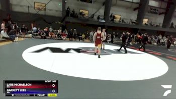 215 lbs Quarterfinal - Lars Michaelson, WA vs Garrett Lees, WA