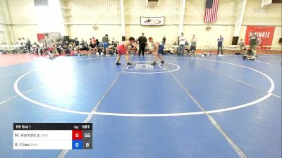 129 kg Rr Rnd 1 - Matt Harrold Jr., Doughboy vs Rocky Files, Barn Boys