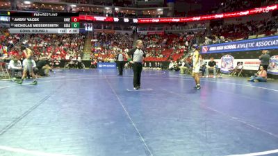 1A-106 lbs Cons. Round 2 - Nicholas Messersmith, Osage vs Avery Vacek, Underwood