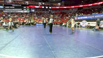 1A-106 lbs Cons. Round 2 - Nicholas Messersmith, Osage vs Avery Vacek, Underwood