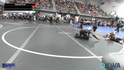 43 lbs Consolation - Rodrick Waitkus, Team Tulsa Wrestling Club vs Krew Hamilton, Broken Arrow Wrestling Club