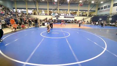 91 lbs Semifinal - Kacen Copeland, Spartan Wrestling Fort Smith vs Jonah Schilling, Bentonville Wrestling Club