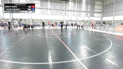 150 lbs Cons. Semis - Emmitt Priddy, Deer Park Ironman Wrestling Club vs Jacob Chromey, South West Washington Wrestling Club