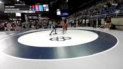 132 lbs Cons. Sub-rd Of 32 - Carl Shew, IA vs Jayden Maillard, OH