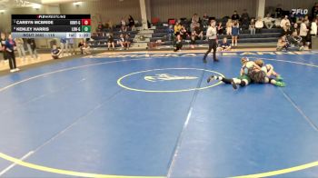 115 lbs 1st Place Match - Carsyn McBride, Kearney vs Kenley Harris, Lincoln Southwest