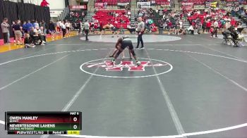 149 lbs Cons. Round 2 - Nevertesonne Lahens, Central Methodist vs Owen Manley, Quincy