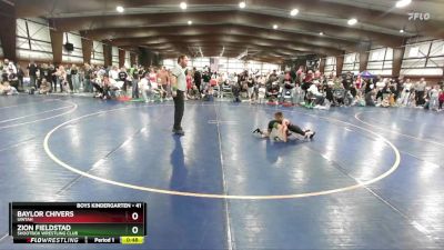 41 lbs Cons. Semi - Zion Fieldstad, Shootbox Wrestling Club vs Baylor Chivers, Uintah