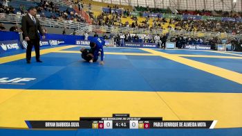 Pablo Henrique De Almeida Mota vs Bryan Barbosa Silva 2026 Brasileiro Jiu-Jitsu IBJJF