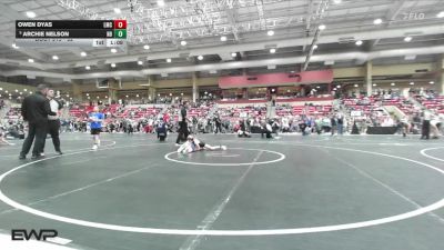 92 lbs Champ. Round 2 - Archie Nelson, N8 vs Owen Dyas, Lakin Mat Club