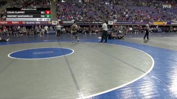 141 lbs Round 1 (16 Team) - Colin Claffey, Millikin vs Vincent Santaniello, TCNJ