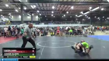 106 lbs Round 2 (8 Team) - Carter Parry, HANOVER HAWKEYE/RIVER CITY WC vs Connor Allison, HEADHUNTERS WC