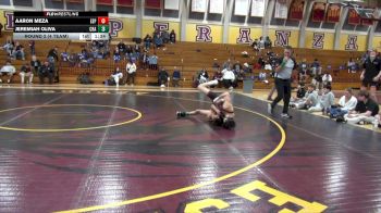 126 lbs Round 2 (4 Team) - Aaron Meza, Esperanza vs Jeremiah Oliva, Crater