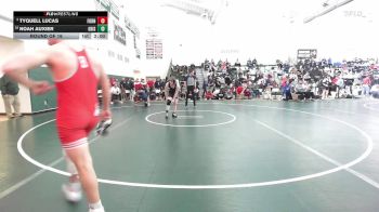 165 lbs Round Of 16 - Tyquell Lucas, Foran vs Noah Auxier, Griswold/Wheeler