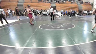 150 lbs Cons. Semi - Elisha Hosseini, Scripps Ranch vs Baylor Veres, Corona Del Sol