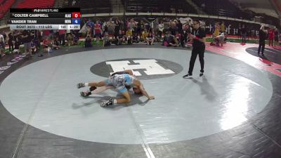 113 lbs Champ. Rd Of 16 - Colter Campbell, Alaska vs Vander Tran, Nevada