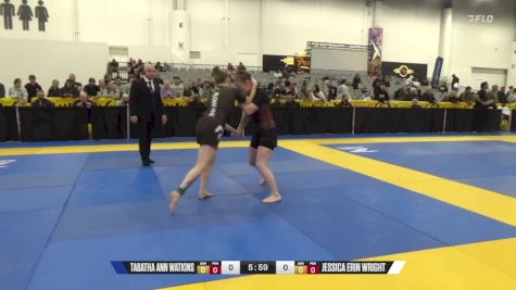 Jessica Erin Wright vs Tabatha Ann Watkins 2024 World IBJJF Jiu-Jitsu No-Gi Championship