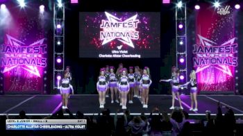 Charlotte Allstar Cheerleading - Ultra Violet [2026 L2 Junior - Small - B DAY 1] 2026 JAMfest Cheer Super Nationals