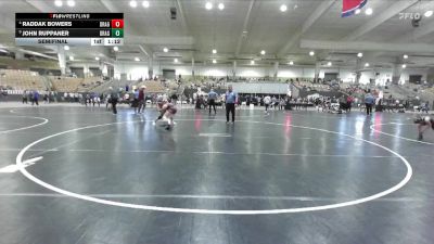 100 lbs Semifinal - John Ruppaner, Big Red Wrestling Club vs Raddak Bowers, Wave Wrestling Club