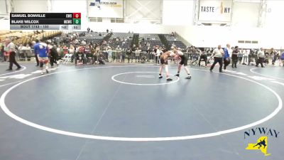 150 lbs Cons. Round 4 - Blake Wilcox, Mat Creatures Wrestling Club vs Samuel Bonville, Continuum Wrestling Club
