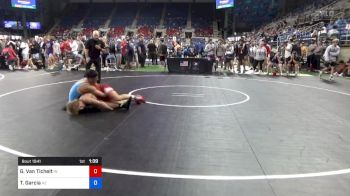 160 lbs Rnd Of 32 - Griffin Van Tichelt, Indiana vs Tavier Garcia, Arizona