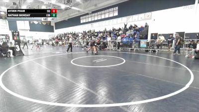 150 lbs Cons. Round 5 - Nathan Monday, Corona Del Mar vs Ayden Pham, Troy
