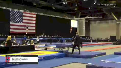 Daniel Sjafiroeddin - Double Mini Trampoline, Desert Gymcats - 2021 USA Gymnastics Championships
