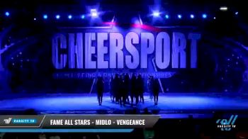 FAME All Stars - Midlo - Vengeance [2021 L6 Senior Coed Open - Large Day 2] 2021 CHEERSPORT National Cheerleading Championship