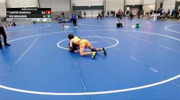 157 lbs Cons. Semi - Jed Berggren, Cross County vs Carter Giancola, Next Level Training Academy
