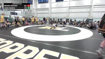 150 lbs Round Robin 3 - Michael Derlinga, Bulldog Premier-MS vs James Hedrick, EP Rattlers-MS